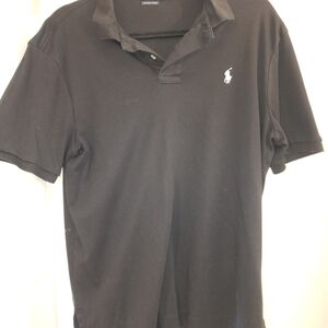 Polo by Ralph Lauren Men's Black Polo Shirt
